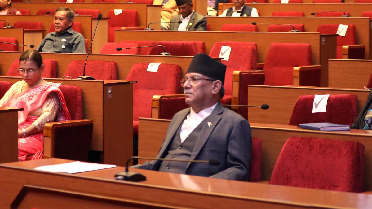 बन्न बाँकी कानुन निर्माण सरकारकाे प्राथमिकता : प्रधानमन्त्री दाहाल